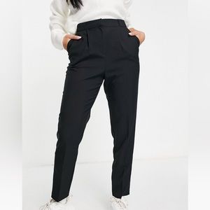 ASOS Black Tapered Work Pants